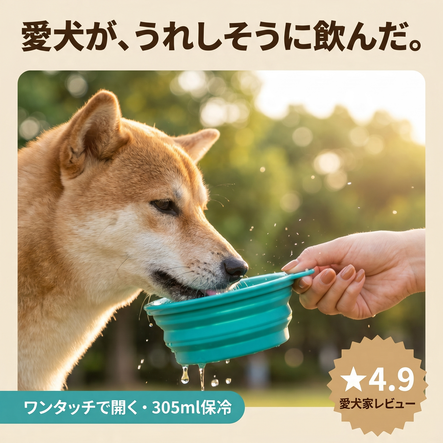 Portable Dog Water Bottle