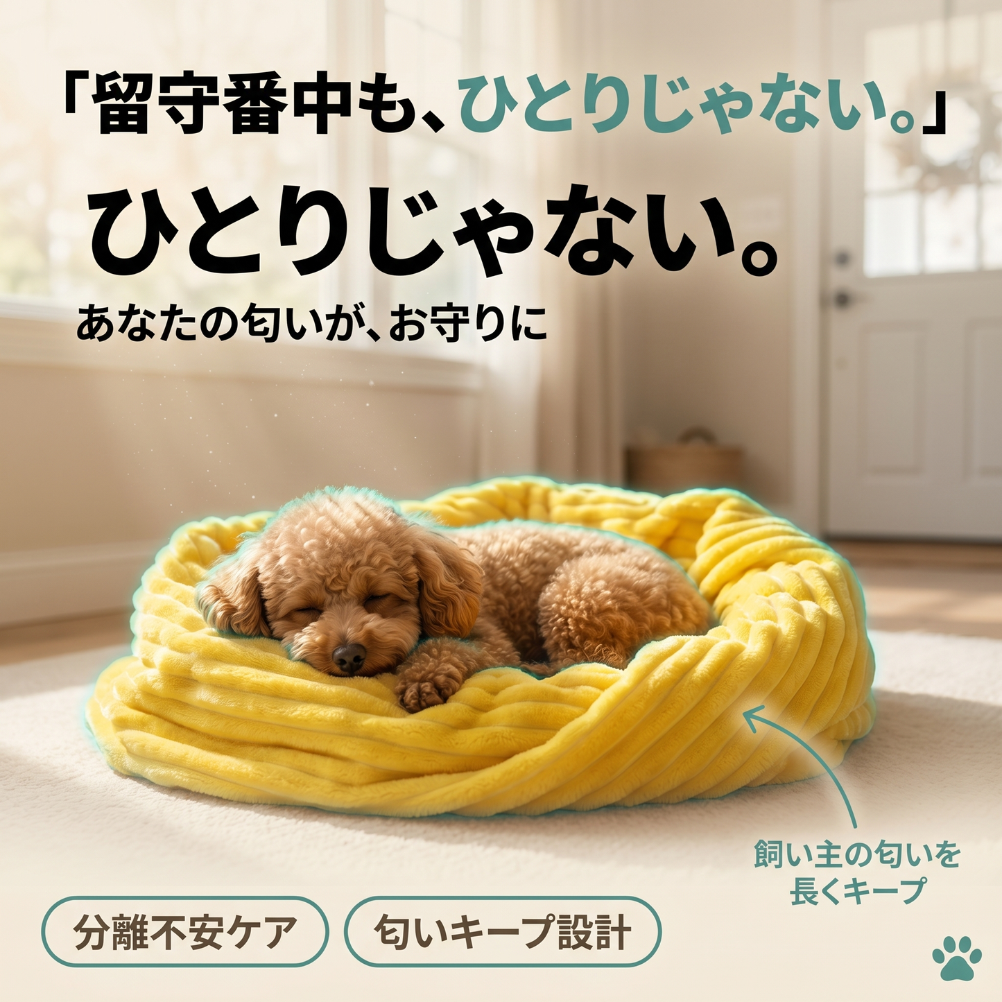 犬猫用 カーミングブランケット 70×100cm