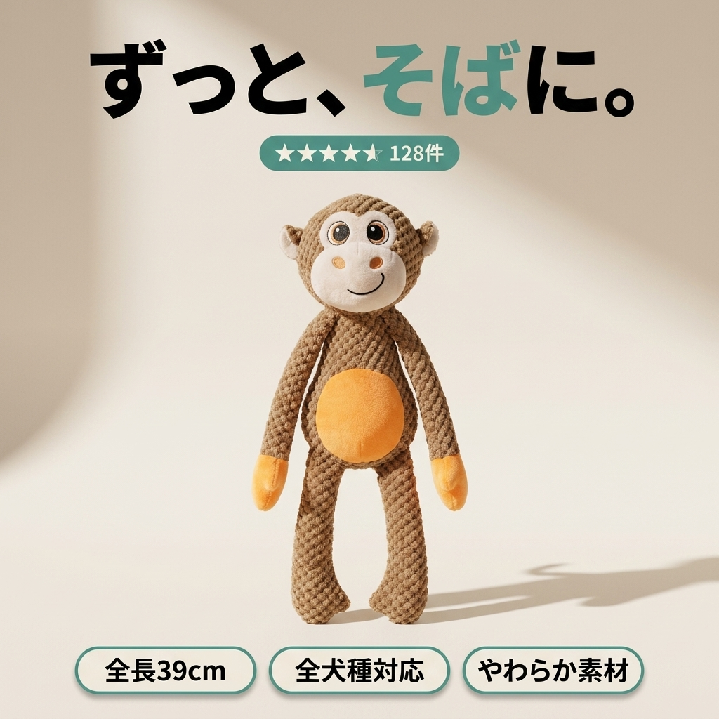 ペット用 ぬいぐるみおもちゃ｜4個選んでお支払いは3個分だけ