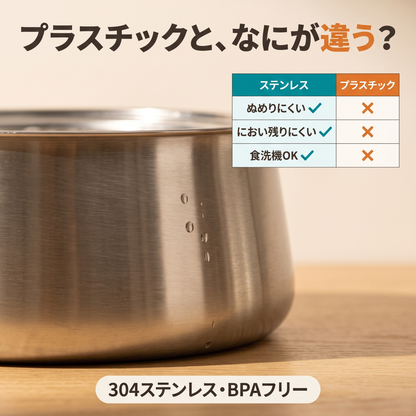 せせらぎ給水ファウンテン コードレス犬用自動給水器